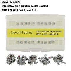 Dental Orthodontic Self Ligating Brackets Metal Ceramic Roth MBT Damon Empower