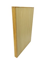 24″x35″x2.25″ Golden Oak Shadow Box Jersey Display Case XL Size