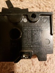 Federal Pacific Electric FPE NA120 1P20a Stab Lok Circuit Breaker Full 1″ Size