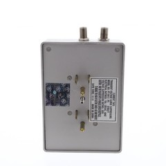 Leviton 4400-PC Gray Surge Protector 6-Outlet Receptacle Adapter w/ Coaxial CATV