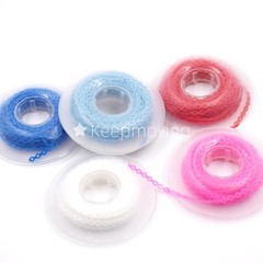 Dental Orthodontic Elastic Rubber Power Chain Braces Bands Short/Long/Close