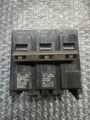 Siemens Q350 Push-on Circuit Breaker 3P 50A 240V Tested Free Shipping