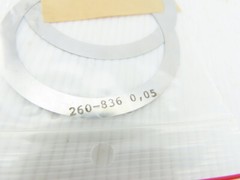 Sandvik 260-836-1 Back Up Plate Shim Stock 0.10mm, 0.05mm, 0.02mm 6 Pcs.