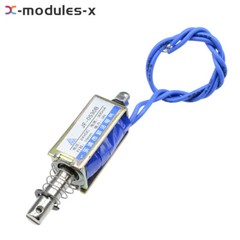 1-10PCS JF-0530B 24V 5N/10mm Pull-Push-Type Reset-Style Solenoid Electromagnet
