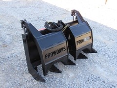 42″ Root Rake Clam Grapple Attachment Fits Mini Skid Steer