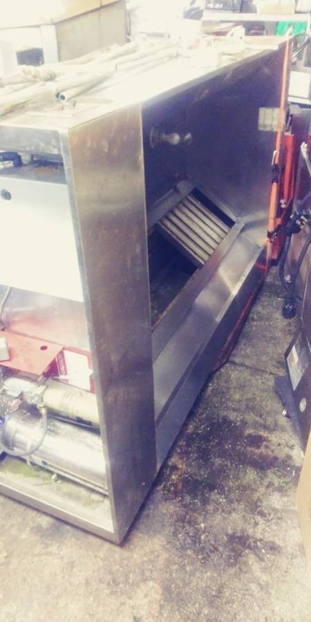6′ Captive Aire Commercial Class 1 Canopy Vent Hood w Fire Suppression