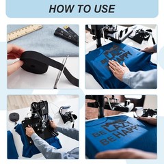 AHANDMAKER Waterproof Seam Tape for Jackets Flat 45.9Ft TPU Cloth Heat Sealin…