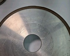Lot of 2-Standard Diamond 6 “x 1.25” Type 12-Dish Diamond Grinding Wheel – USA-A