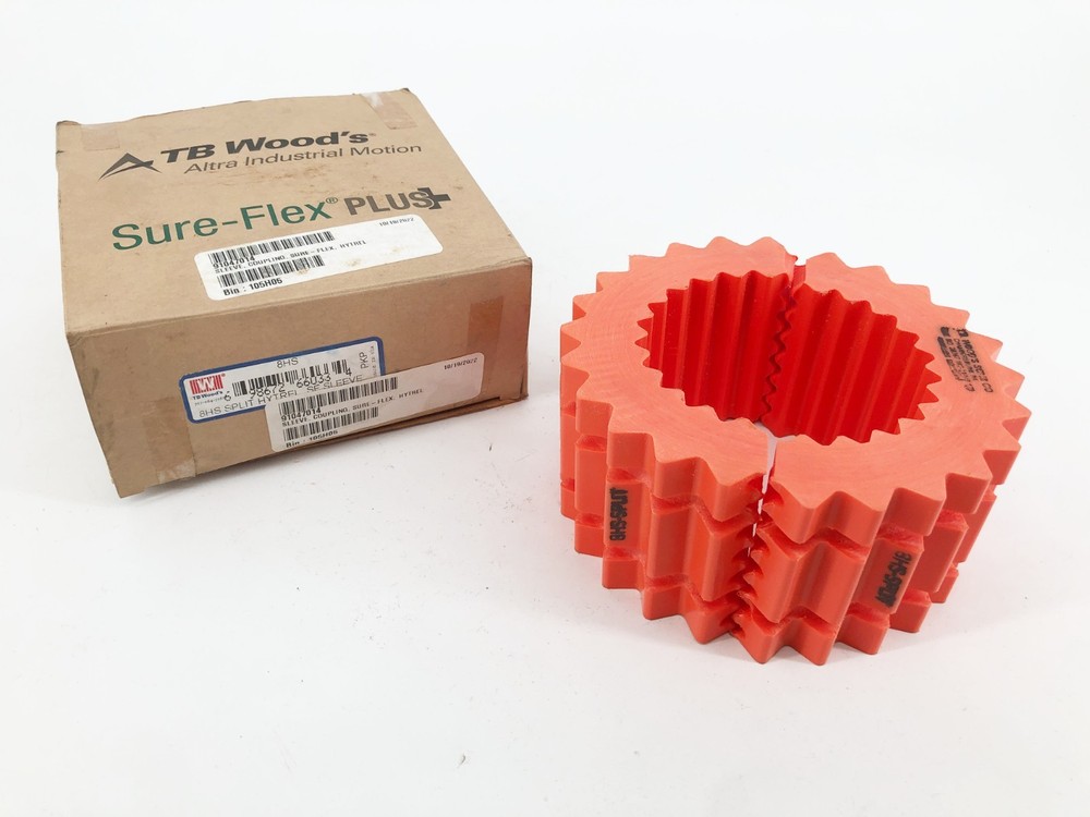 New TB Wood’s 8HS Sure-Flex Hytrel Split Sleeve Coupling