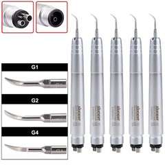 Scaling Ultrasonic Air Perio Scaler Handpiece 2/4 H + 3Tips G1 G2 G4 Dental