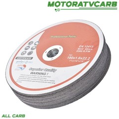 ALL-CARB 100 Pcs 7″×1/16″×7/8″ Cut-off Wheel Metal Stainless Steel Cutting Discs
