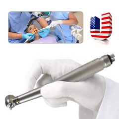 NSK Style Dental Fiber LED E-generator Handpiece High Speed Turbine 4 Hole