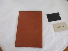 Shinola Journal Cover genuine Leather smooth tan USA notebook 5.75×8.75″