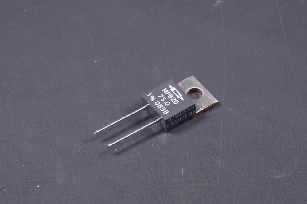 MP820-75.0-1% Caddock Power Film Resistor 75 Ohm 1% 20W TO-220 NOS