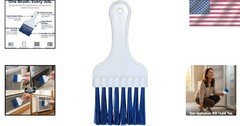 HVAC Coil Cleaning Brush Long Bristle For AC Evaporator Refrigerator Fins