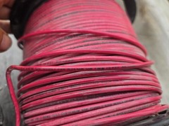 THHN Wire 12 AWG Solid Copper Building Cable 500ft RED