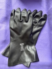 MAPA Professional N-440 Neoprene Chemical Resistant Gloves -Size 11 – 8 Pairs