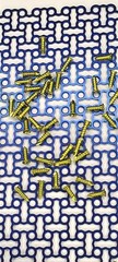 Titanium cranio mesh plate 100mm X 100mm 2 pcs,45 pcs screw, 1 screwdriver