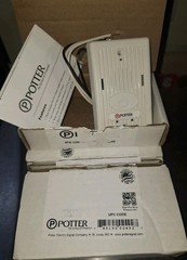 ** 3 ** Potter MTW-120MH 120VAC White Piezo Mini Horn Fire Alarm Signaling