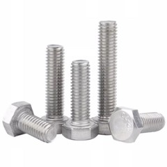 #10-32 UNF Fine Thread Stainless Steel Hex Head Bolts Hex Head Cap Screws DIN933
