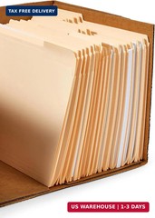 Amazon Basics Storage/Filing Boxes with Lift-Off Lid, Letter/Legal Size, Collaps