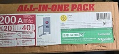 Square D SO2040VP Main Breaker Panel