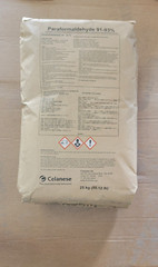 Paraformaldehyde solid prills 91-93% 25kg 55lbs bag