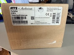 RTS-Audiocom partyline ICW-6 Ticket Booth Intercom