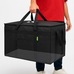 XXXL Insulated Delivery Bag for Pizza & Drinks