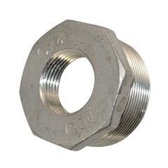NPT 2“ male to 1” female HEX Reducer bushing pipe adapter Stainless Steel