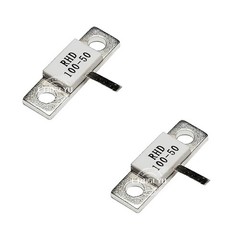 LJJDSLYU 5pcs 100w 50 ohm Dummy Load 1109 Resistor DC to 6Ghz ( 5Pcs 100w 50ohm)
