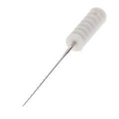 House Brand Dentistry 400621 Barbed Broaches #1 XXX-Fine 21mm Sterile White 10Pk