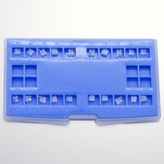 Dental Orthodontics Ceramic Brackets Braces Roth MBT 022/018 Slot 3/345 Hooks
