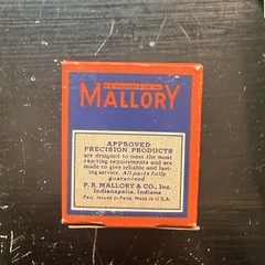 Mallory Midgetrol UR352-R Rotary Potentiometer 3500Ω #2 Taper Panel Lug