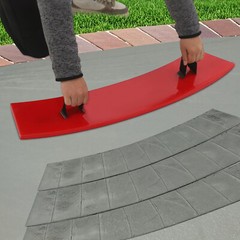 PU Stone Texture Concrete Stamps Manual Mat Concrete Mold Cement Texture Mold