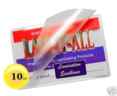 500/pack LAM-IT-ALL 10 Mil Business Card Hot Laminating Pouches 2-1/4 x 3-3/4