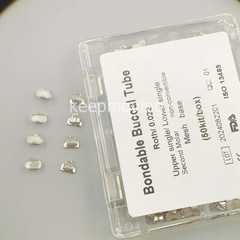 Dental Orthodontic Buccal Tube 2nd Molar Roth 0.022 Bondable Non-Conv Mesh Base