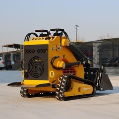 New Skid Steer Loader 24HP 4-in-1 Bucket 3-stage hydraulic pump Free Shipping