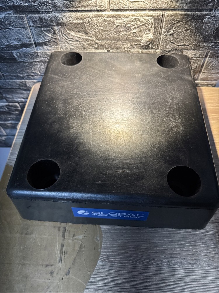 Global Industrial Molded Rubber Bumper 12″W x 13″L x 4″H