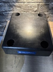 Global Industrial Molded Rubber Bumper 12″W x 13″L x 4″H