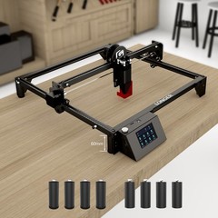 RAY5 20W Laser Engraver+Air Assist Kit+Roller kit+8 Pcs Raiser+Honeycomb 440mm