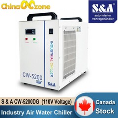 S&A CW-5200 Industry Water Chiller Cooling for CO2 Laser Engraver Machine CAShip