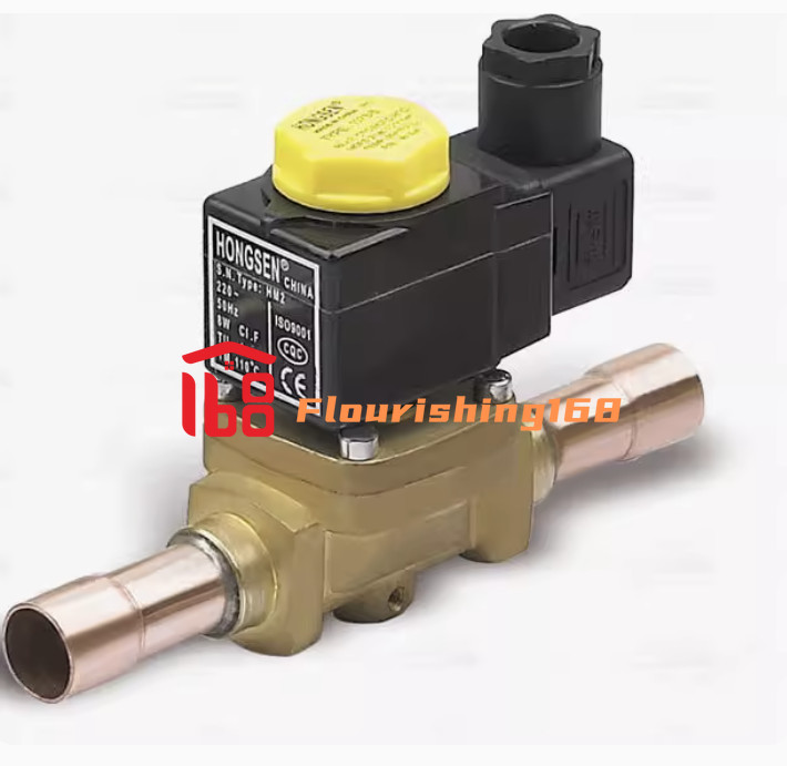 1PCS NEW HONGSEN Solenoid Valve 1068/4 1/2 12.7mm welding port 220/230V 50/60HZ