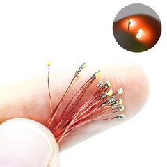 Connectors SMD LED Light with Wire Micro Litz Pre-Soldered Model Material Light