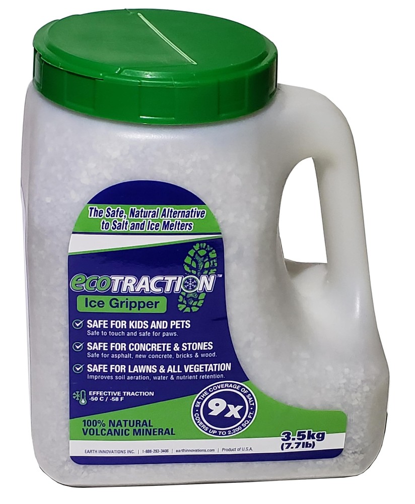 EcoTraction ET3RJ All-Natural Volcanic Mineral Ice Traction Granules 3.5kg