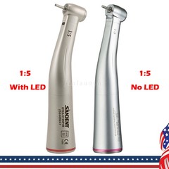 NSK Ti-MAX X95L Type Dental 1:5 (Fiber Optic) Contra Angle Handpiece LED Turbine