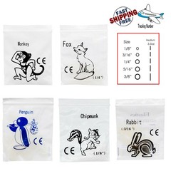 5000Pcs Dental Ortho Elastic Rubber Bands 1/4 3/16 1/8 5/16 2.5 3.5 4.5 6.5 OZ