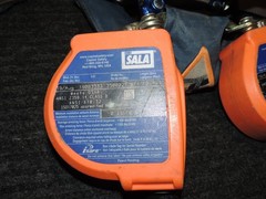 3M DBI Sala Nano-Lok Edge 8ft Self Retracting Lifeline ExoFit Harness 3500227 Lg