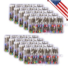 200-2000*Dental White &Color Nylon Latch Flat Polishing Polisher Prophy Brush DL