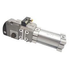 SMC CKZT40TN-45T Power Clamp Cylinder, ø40mm Bore, 45° Angle, 0.8MPa, 1/8in NPT